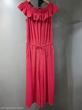 Lauren Ralph Lauren Orange Jumpsuit